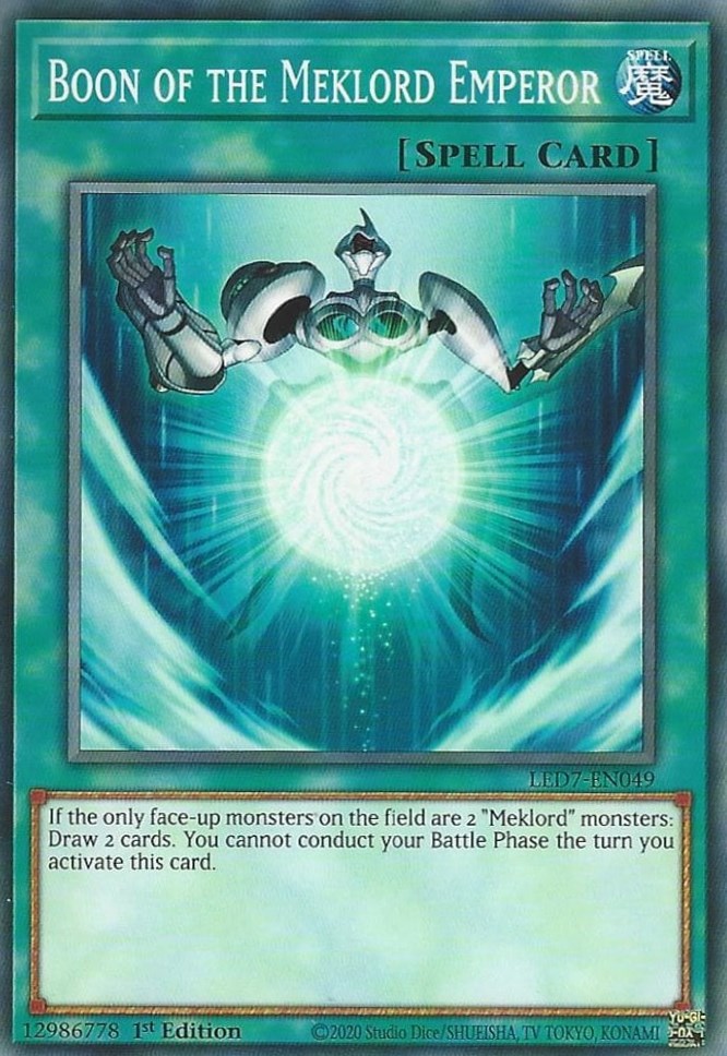 Boon of the Meklord Emperor