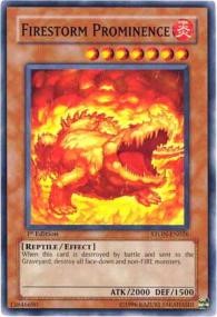 Firestorm Prominence