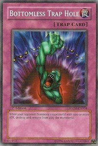 Bottomless Trap Hole