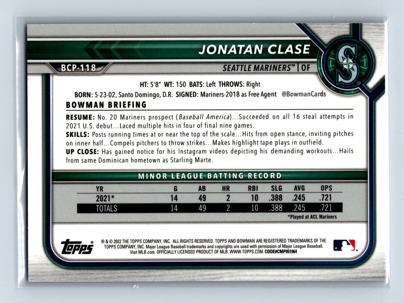 Card back