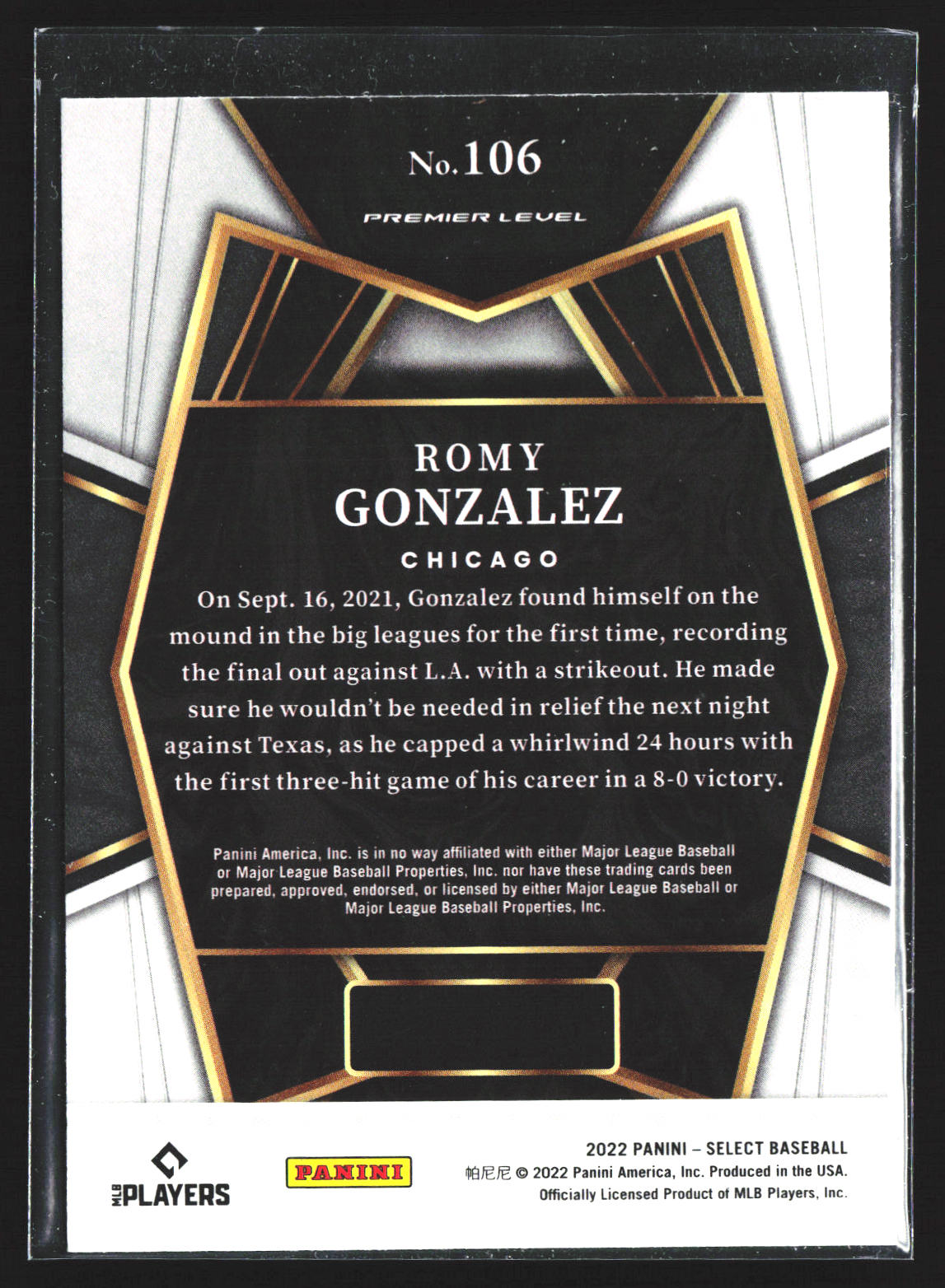 Card back