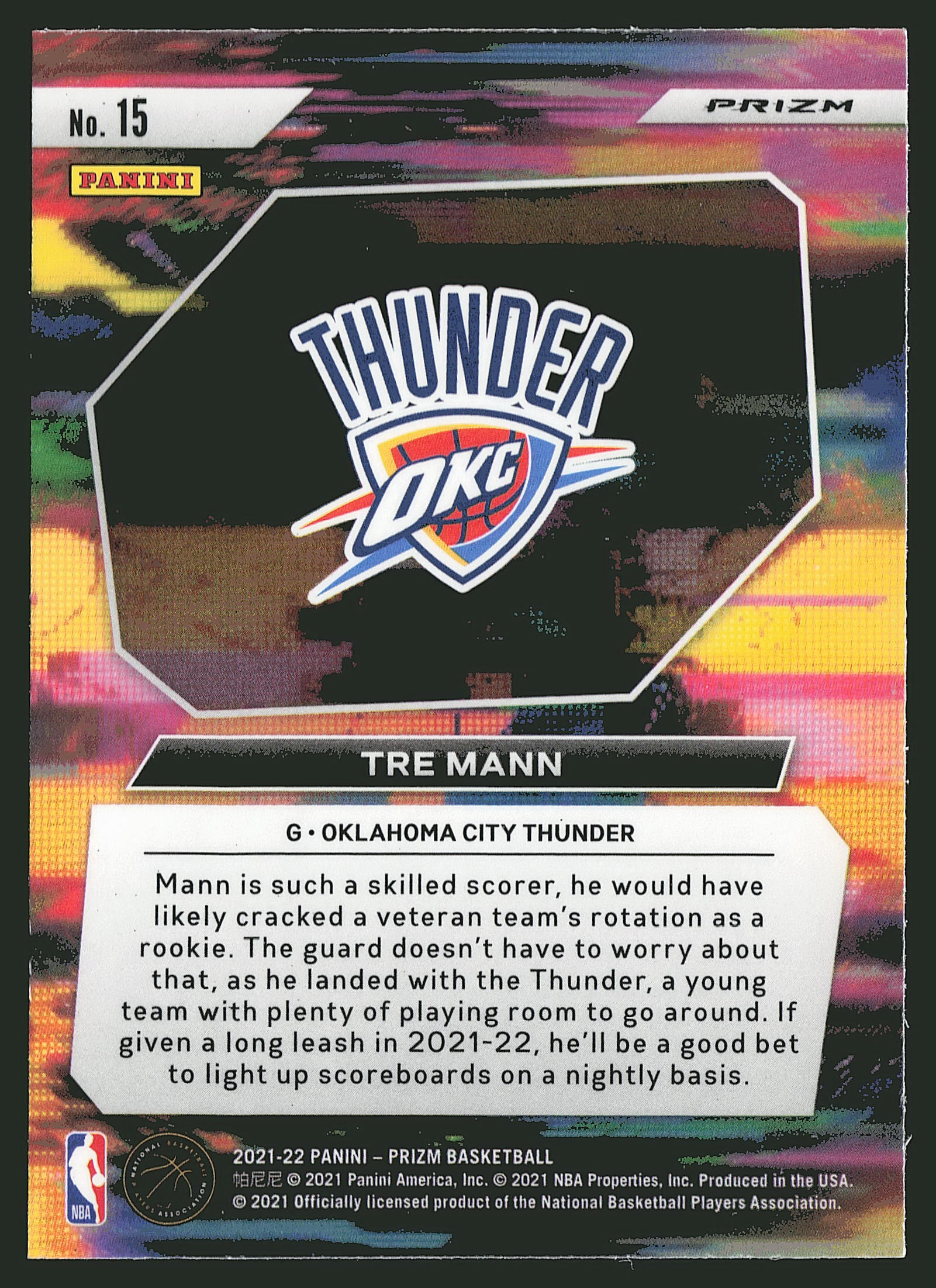 Card back