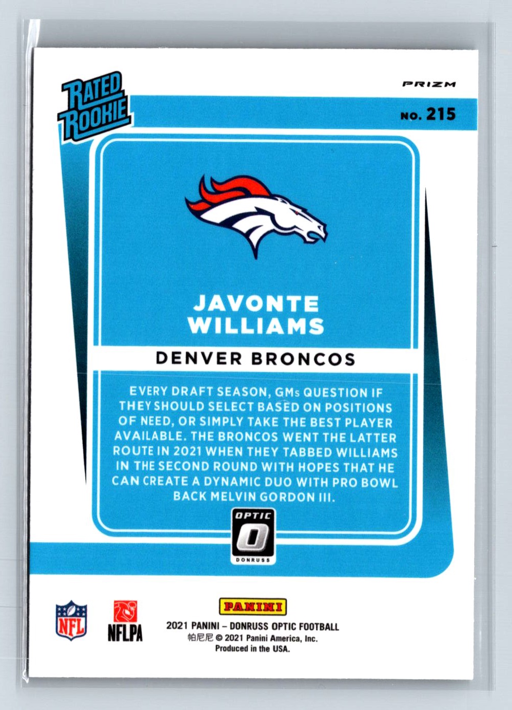 Card back