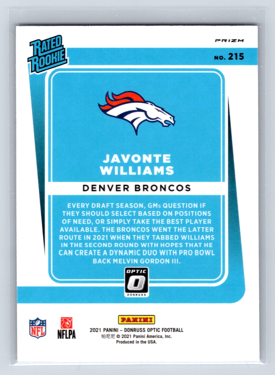 Card back