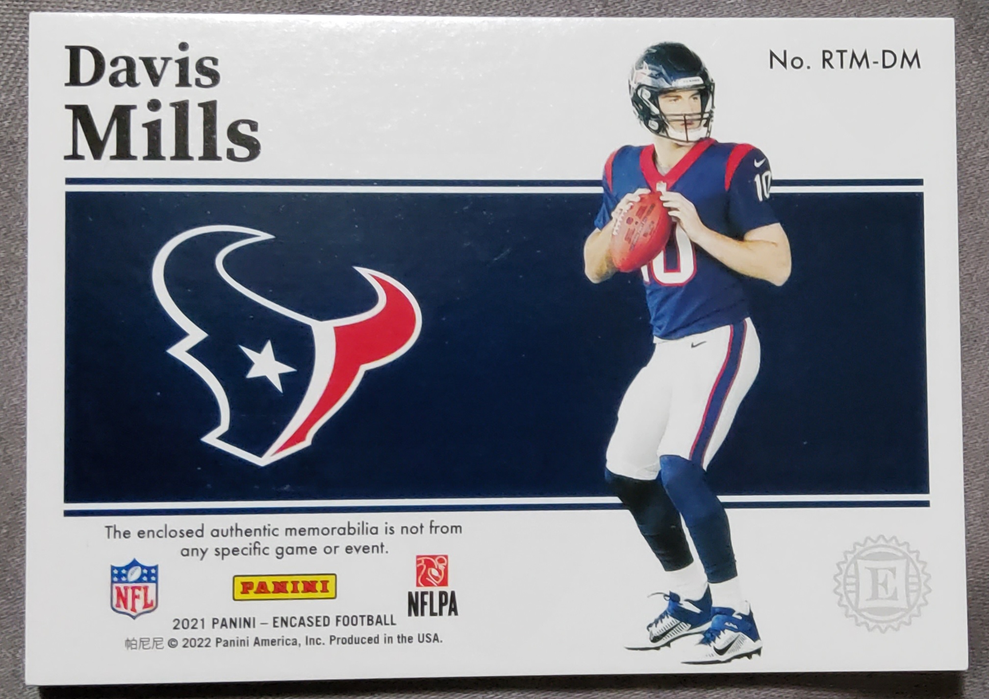 Card back
