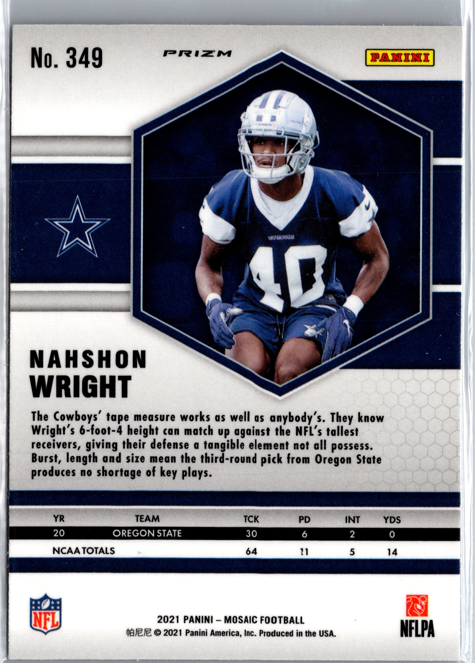 Card back