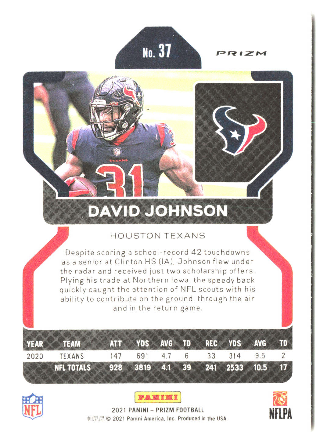 Card back