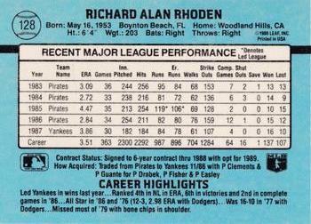 Card back