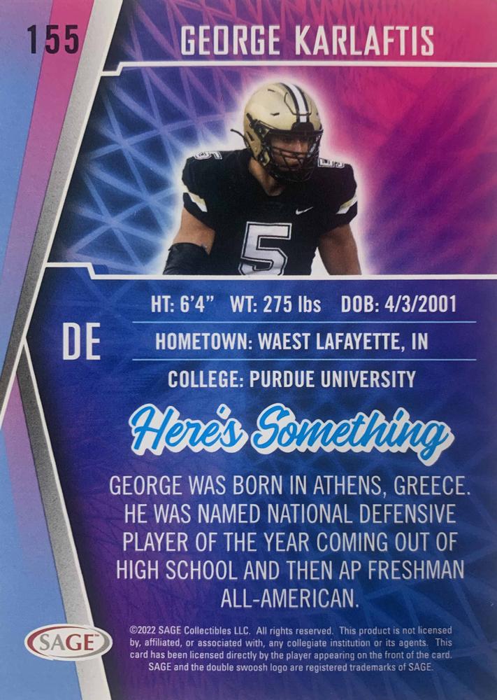 Card back