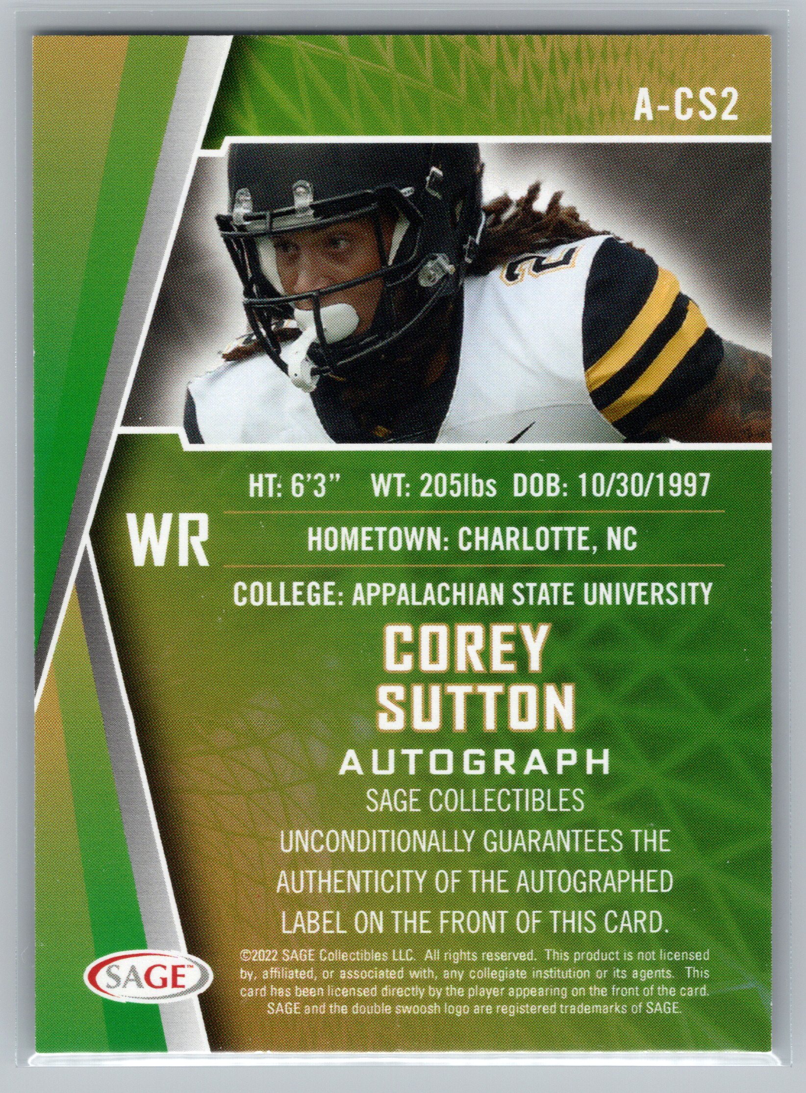 Card back