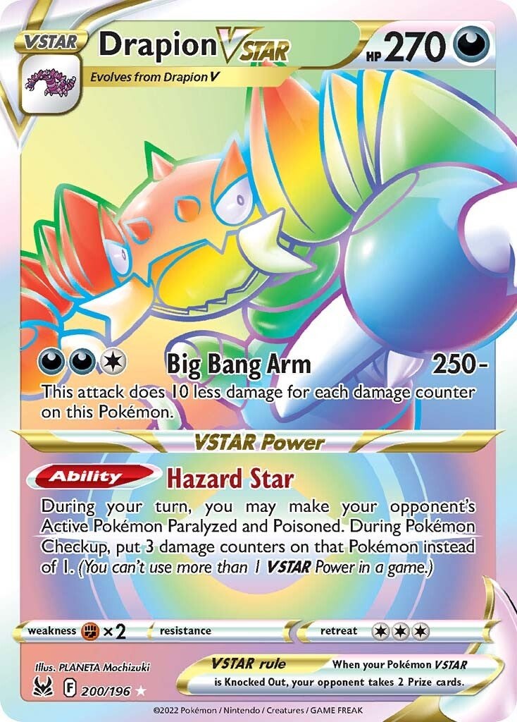 #200/196 Drapion VSTAR (Secret)