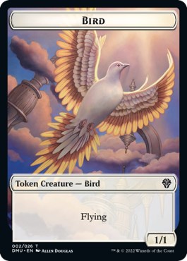 Bird (002) // Wurm Double-Sided Token