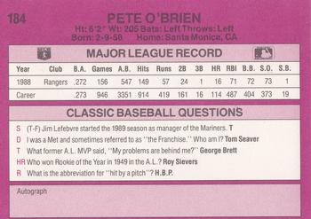 Card back