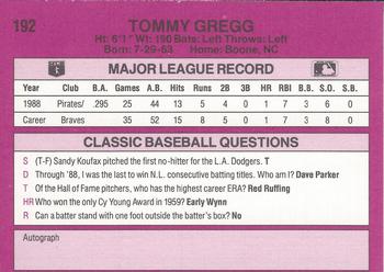 Card back