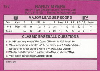 Card back