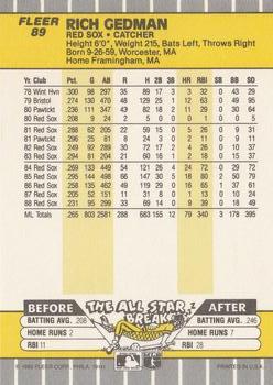 Card back