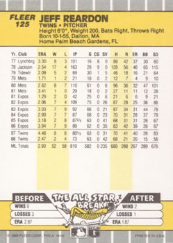Card back