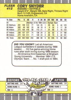 Card back