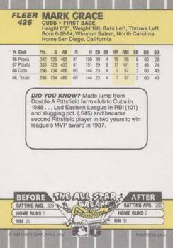 Card back