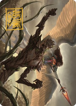 Strength of the Coalition Art Card (Gold-Stamped Signature)