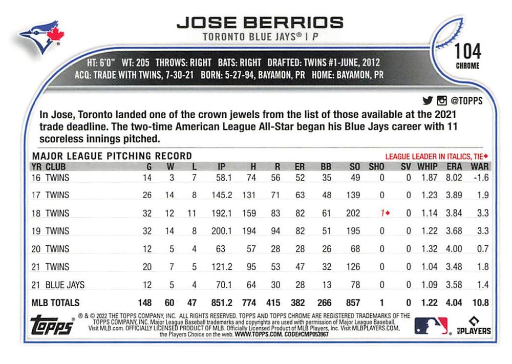 Card back