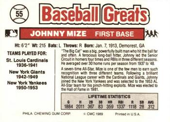 Card back