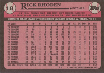 Card back