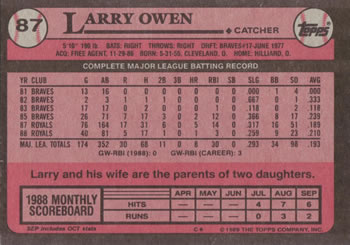 Card back