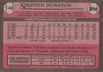 Card back