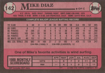 Card back