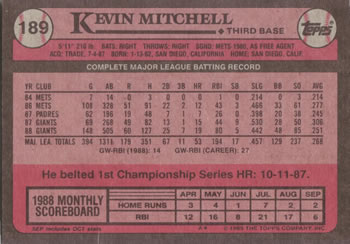Card back