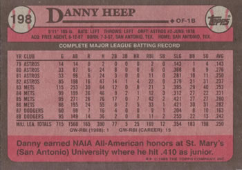 Card back