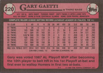 Card back