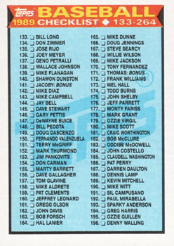 Checklist: 133-264