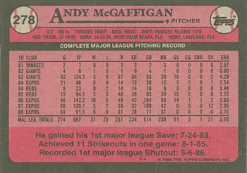 Card back