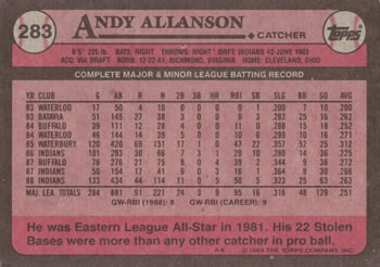 Card back