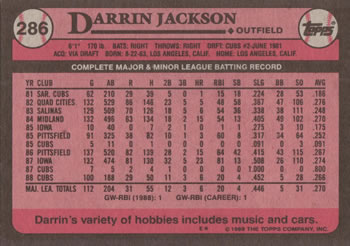 Card back