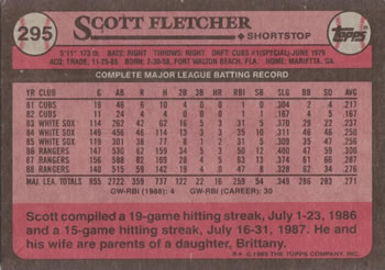 Card back