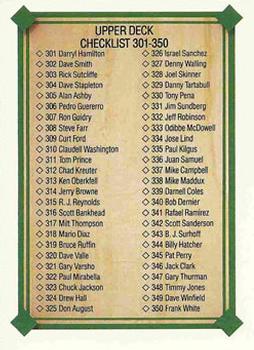 #697 Checklist: 301-400