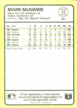 Card back