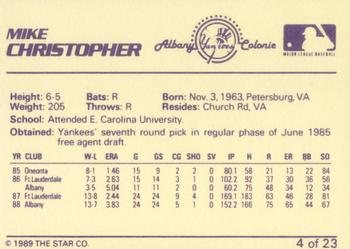 Card back