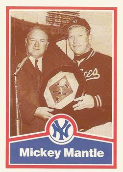 Mickey Mantle / Joe Cronin