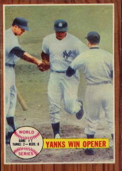 World Series Game #1 - Yanks Win Opener