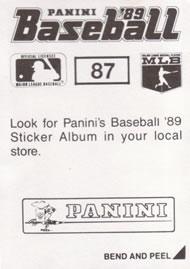 Card back