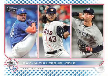 AL ERA Leaders (Robbie Ray / Lance McCullers Jr. / Gerrit Cole) 