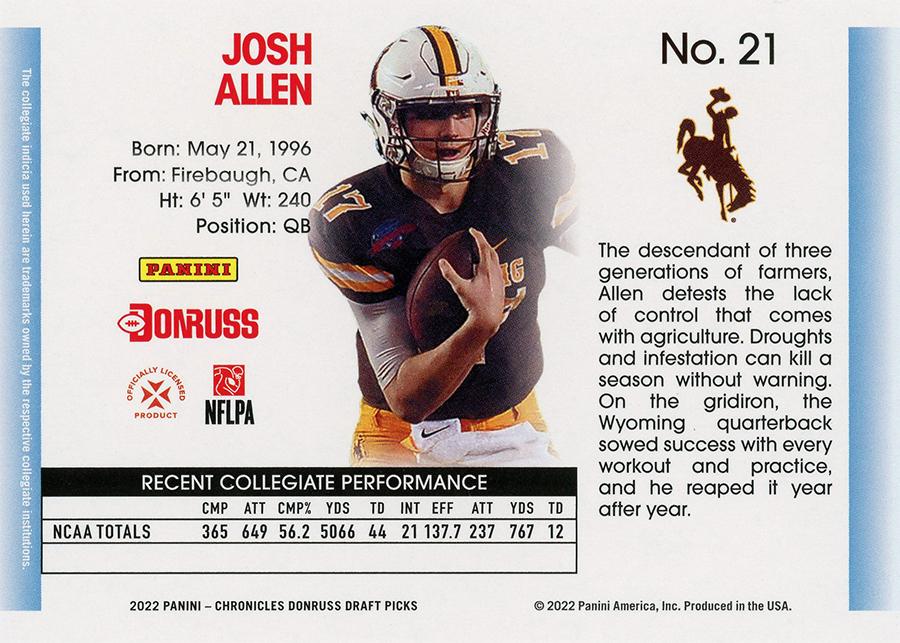 Card back