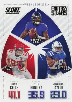 Travis Kelce / Tyler Huntley / Jonathan Taylor
