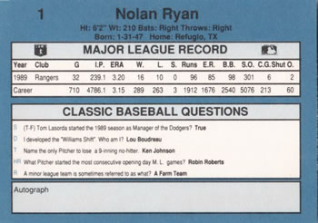 Card back