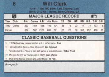 Card back