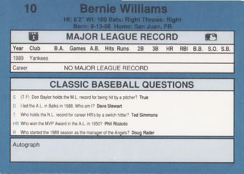 Card back
